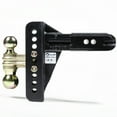 thumbnail image 2 of Blue Ox BXH20261 6 in. Drop & Rise 20000 lbs Adjustable Hitch Ball Mount, 2 of 4