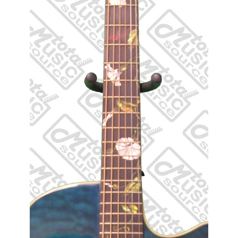 Luna Flora Moonflower Custom Folk Acoustic-Electric Guitar