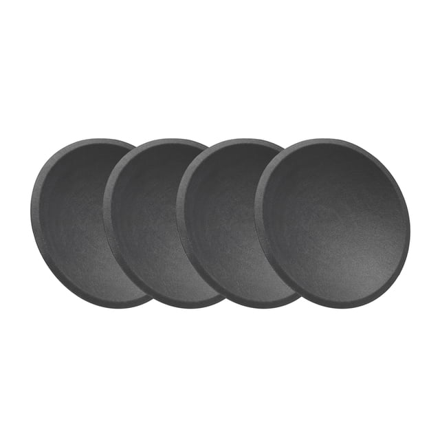 Tapa de polvo para altavoz 90 mm/3.5" Diámetro Cúpula de papel protectora para subwoofer 4 Pcs