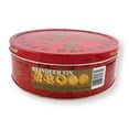 thumbnail image 5 of Jacobsens Danish Butter Cookies Reindeer Embossed Gift Tin with Bonus Gift Gold Stainless Steel Tongs 14.1Oz. (400 g.), 5 of 9