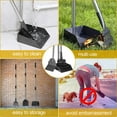 thumbnail image 6 of Niubya Pooper Scooper for Dog, Poop Scoopwith 3 Pack Adjustable Long Handle, Black&Silver, 6 of 6