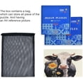thumbnail image 6 of FREEAMG Funny Cow 1000 Piece Large Jigsaw Puzzle for Adults - Game Interesting Toys - Hand Made Puzzles Personalized Gift, 6 of 7