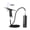 TM80S Black E, variant on Portable Airbrush Kit with Gravity Trigger Type Spray Gun for Art Model Body Paint Artist Makeup Nail Tattoos Cake Tools