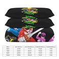thumbnail image 2 of Power Rangers 3 Pieces Bedding Set 3D Printed Lightweight Bed Quilt Set Comforter Cover Set for Girls Kids Teens, 1 Quilt Cover 2 Pillowcases 102"x90", 2 of 8