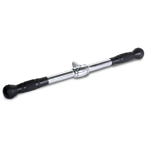 CAP Deluxe 20" Straight Bar Cable Attachment with Rubber Handgrips