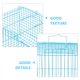 thumbnail image 5 of TEHAUX Jaula De Viaje Para Loros Azul Con Ventilado Y Construcción Resistente, 5 of 5