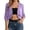 Light Purple, variant on MDUKONU Womens Cropped Cardigans Soft Chiffon 3/4 Sleeve Open Front Short Shrugs Light Purple One Size