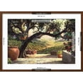 thumbnail image 5 of Art.com Napa Patio Art Print by Art Fronckowiak, Brown Frame Wall Art, 29" x 21", 5 of 5