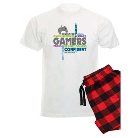 

CafePress - Gamers Pajamas - Men s Light Pajamas