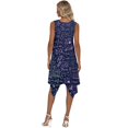 thumbnail image 2 of HELLHERO Summer Dresses, Sleeveless Dress with Round Neck, Irregular Hem with Side Pockets for Holiday and Cocktail Party Wear, 2 of 8