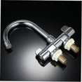 thumbnail image 3 of Foldable Rv Faucet Rotating Two Handle Deck/wall Mounted Rv Kitchen Faucet Hot And Cold Water Mixer -SZCN_Perfect Gift, 3 of 5