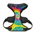 thumbnail image 2 of No Pull Dog Harness For Large Dogs Easy Walk Dog Vest Adjustable Collars Harnesses & Leashes Set Breathable Oxford Outdoor Walking Safety Reflective Strip Tie Dye, 2 of 9