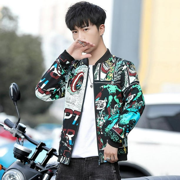 Korean slim shop fit jacket