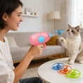 thumbnail image 4 of BotaniNest Catapult Interactive Cat & Outdoor Flying Saucer Catapult For Exercise & Night Play For Hobbyists & Lovers, 4 of 6