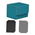 thumbnail image 1 of Caja de Almacenamiento DYNWAVEMX para Baraja de Cartas con Cierre Magnético Azul 2 Divisores, 1 of 8