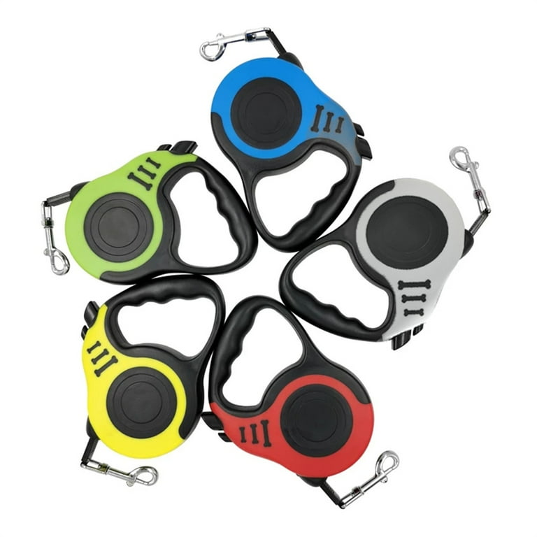 5m Retractable Dog Leash, Pet Walking Leash With Anti-slip Handle