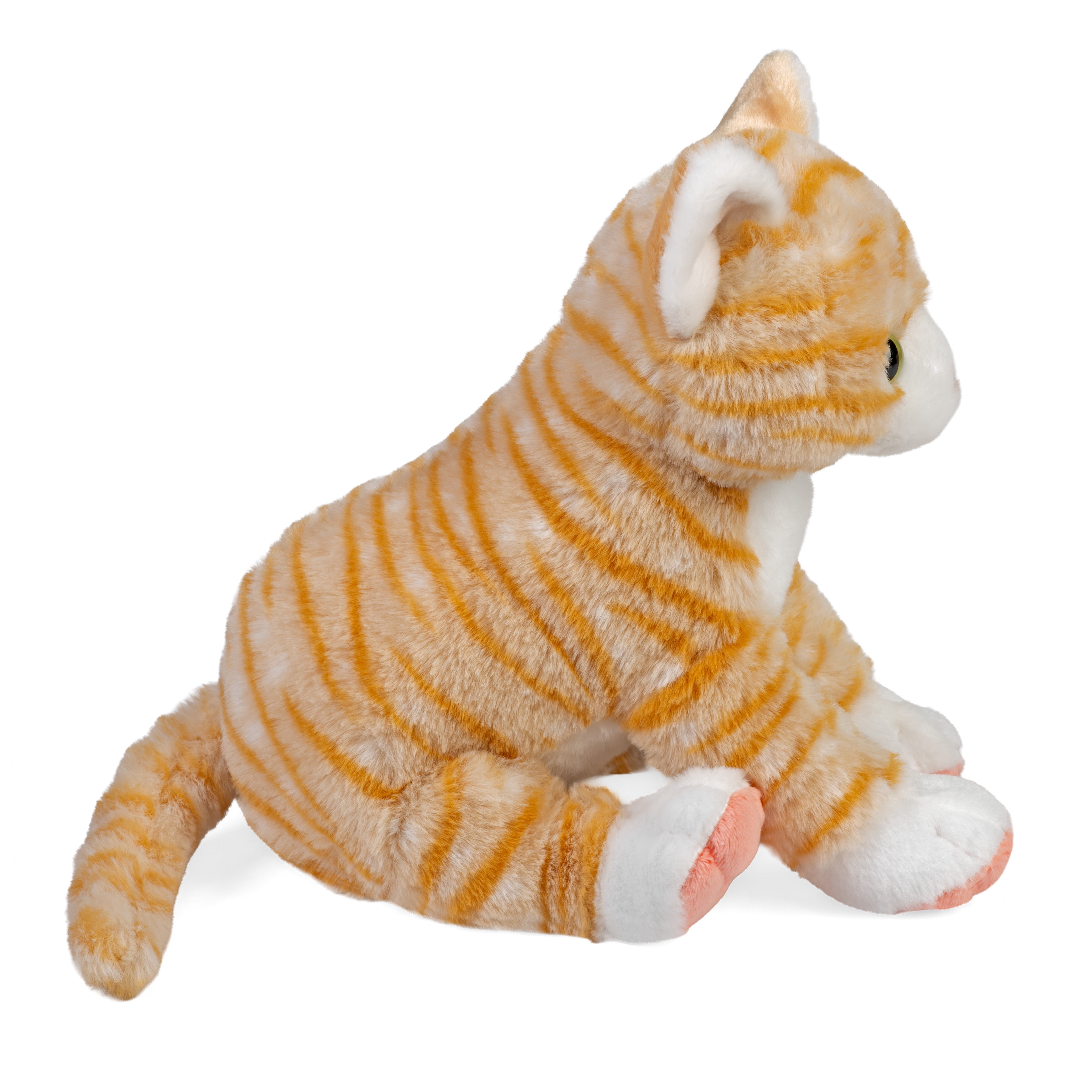 Wild Republic Cuddlekins Orange Tabby Cat, Stuffed Animal, 12 Inches, Plush Toy, Fill is Spun Recycled Water Bottles
