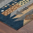 thumbnail image 3 of Addison Rugs Chantille Indoor/Outdoor Transitional Global Navy Machine Washable Rectangle Rug, 10' x 14', 3 of 8