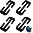thumbnail image 1 of 4 ajustadores de clip para cinturón de seguridad de automóvil (7 cm) Hebilla de bloqueo de cinturón de seguridad de metal La hebilla del cinturón de seguridad relaja el hombro y el cuello, adecuada pa, 1 of 5