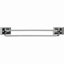 DECKO BATH PRODUCTS 12-Inch Chrome Twin Towel Bar