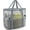Grey, variant on Mesh Beach Bag - Large Tote Bag for Family, Toys & Vacation Essentials