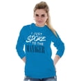 thumbnail image 5 of I Spoke to the Manager Karen Quote Women's Long Sleeve T Shirt Brisco Brands 2X, 5 of 6