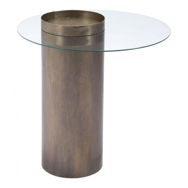 Mesa Lateral Kessa Muebles Emi Oro Antiguo