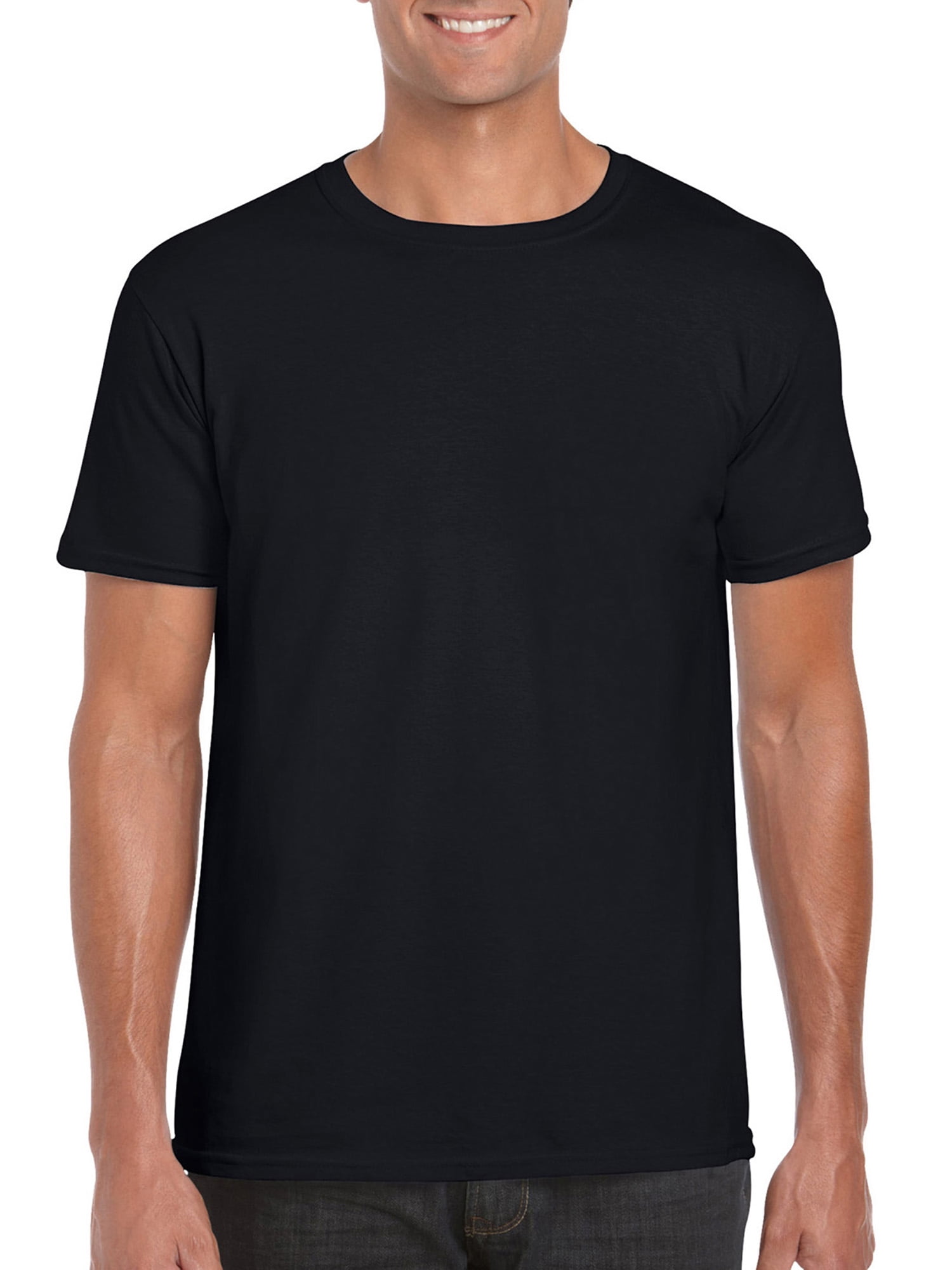 Gildan Mens Plain Ultra Cotton T-Shirts Short Sleeve Blank Crewneck Tee Top G200 