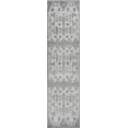 thumbnail image 3 of JONATHAN Y MOROCCAN HYPE 2 x 10 Runner Rug, Idris Tribal Diamond Geometric - Gray/Beige, MOH304A-210, 3 of 8