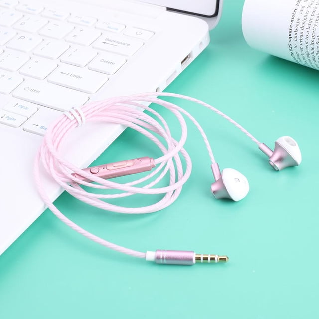 Audífonos deportivos Teléfono universal de metal Estilo de oreja (Oro rosa) Universal Accesorios Electrónicos