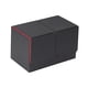 thumbnail image 5 of Caja para exhibir barajas de cartas, soporte para guardar cartas, caja para cartas coleccionables, cartas TCG negro rojo, 5 of 9
