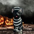 thumbnail image 6 of 2025 NEW French Bulldog Halloween Figurine | 7.87in Prisoner Design with Skull LED | Resin | Home Depot Exclusive | Indoor/Outdoor Home Decor, 6 of 8