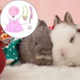 thumbnail image 5 of Small Animal Pet Dress and Vest Harness Leash Set for Rabbits, Chinchillas, Squirrels or Small Pets, 5 of 5