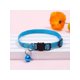 thumbnail image 1 of 1pc Rose Red Cat Collar With Reflective Strip & Bell, Adjustable Dog Collar For Newborn Pet Identification, 1 of 4