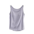 thumbnail image 1 of Yuyuzo Débardeurs de Pyjama pour Femmes Été Sans Manches Col Rond T-Shirts Basiques Amples Confortables, 1 of 7