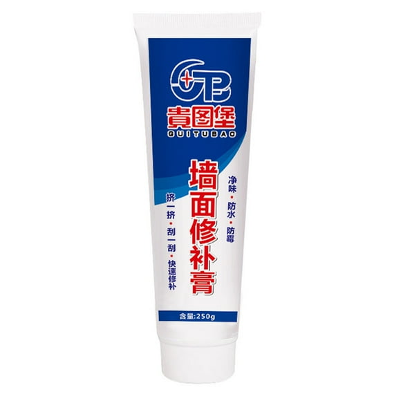 WREESH White Latex Paint Wall Repair Cream Wall Cracks Repair Ointment Waterproof Clearance