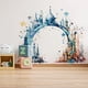 thumbnail image 1 of Adhesivos de pared con dibujos animados Fantasy Castle Dreamy Magical Castle, 1 of 4