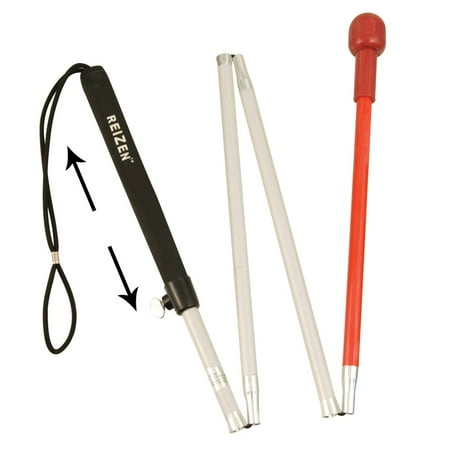 White Canes Blind - Aluminum Adjustable Cane for the Blind