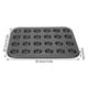 thumbnail image 3 of 24 Tazas De Acero Inoxidable NO Pegajoso Pastel Muffin Tarta De Huevo Molde Para Hornear, 3 of 7