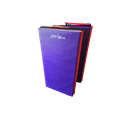 thumbnail image 2 of FitMats 4-Fold Purple/Red Exercise Mat - 4ft x 8ft - Thick Comfortable Foam, Easy to Store & Carry - Ideal for Yoga, Pilates, Stretching, & Home Fitness Workouts, 2 of 4