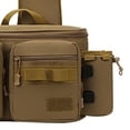 thumbnail image 2 of Aparejos Pesca Crossbody Nylon Al Aire Libre Fish Gear Cintura (marrón), 2 of 6