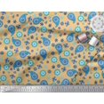 thumbnail image 3 of Soimoi Rayon Fabric Floral & Paisley Printed Fabric 1 Yard 56 Inch Wide, 3 of 3