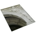 thumbnail image 3 of Print: Exterior View, Entrance Porch. Granite Sculpture With Female Figure, 3 of 4