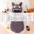 thumbnail image 5 of Kakishop My First Halloween Clothes Baby Infant Boy Girl Halloween Costume Outfit Bat Sleeveless Romper with Hat (Purple,3-6 Months), 5 of 9