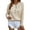Beige, variant on Aayomet Cardigan For Women Lightweight Women's Crew Neck Long Sleeve Sweaters Color Block Knit Sweater Cozy,Blue S-XXL