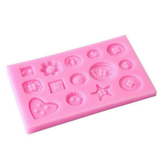 Small Buttons Patterns Decorating Silicone Mold