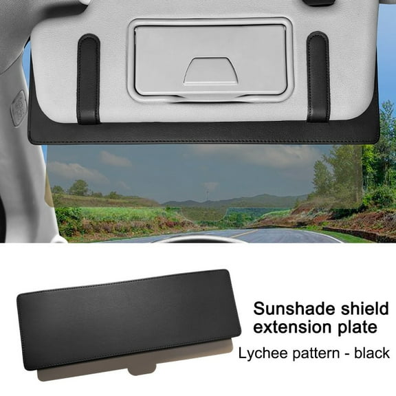 yaaqii Sun Visor Extender for Car Anti Glare Sunvisor Extension Shade Attachment