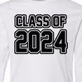 thumbnail image 4 of Inktastic Class of 2024 Long Sleeve Youth T-Shirt, 4 of 5