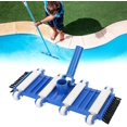thumbnail image 3 of Cabezal de aspiración para piscinas Cabezal de aspiración profesional para spa con cepillo lateral con ruedas para limpiar residuos, 3 of 5