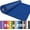 Blue, variant on PerkHomy 24" x 2,400" (200') White Paper Roll for Craft Bulletin Board Paper Art Table Covering Crafting Gift Wrapping Bouquet Packing Parcel 80GSM 55LB (White, 24" x 200')